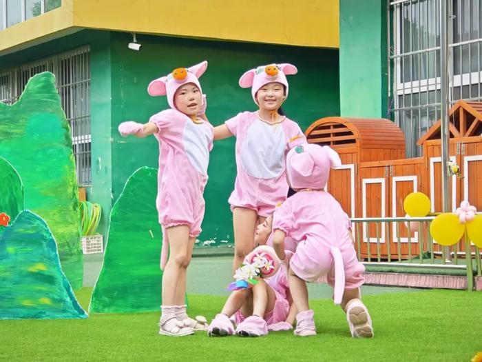 灞桥区洪庆中心幼儿园六一儿童节活动