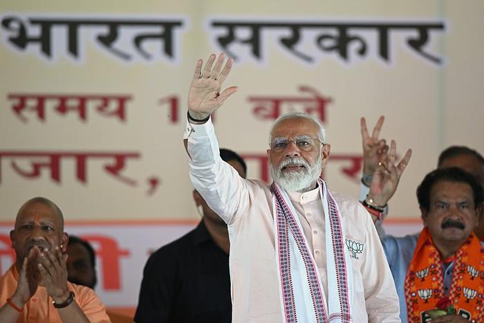 最新！73岁莫迪宣布在印度大选中获胜，已担任10年总理