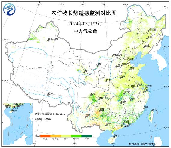 中央气象台：全国农业气象月报（2024年06月05日）