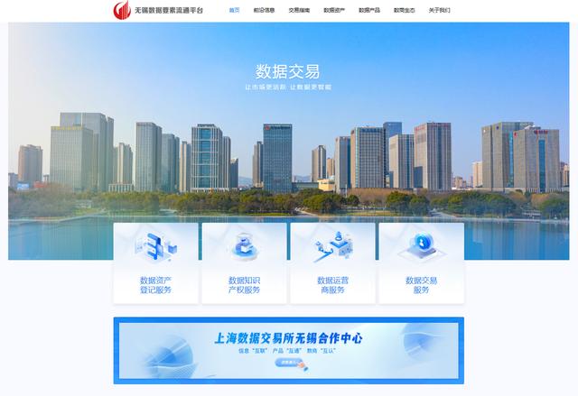 上海数交所与锡数交共建无锡合作中心，促进数据要素市场互联互通