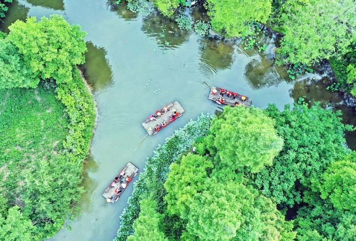 江苏宝应：做活“河”文章 一条运河串起水乡新图景