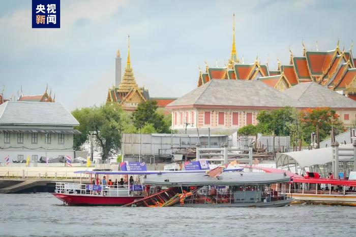 泰国曼谷撞船事故，3名中国游客受伤