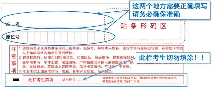 安徽省2024年普通高考温馨提示（三）——规范答题须谨记