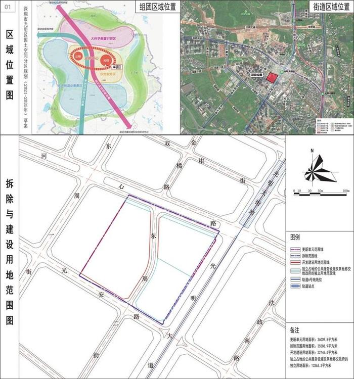 深圳市光明区城市更新和土地整备局关于光明街道维他奶片区城市更新单元规划（草案）的公示