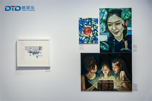 馆校联动 践行美育——德英乐艺术与设计作品展在余德耀美术馆举办