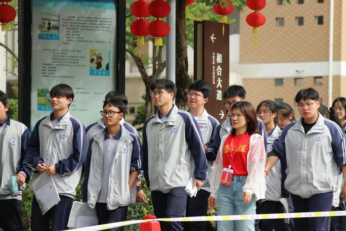 开考！加油！从丽中、丽水学院附中、二中、职高……现场传来