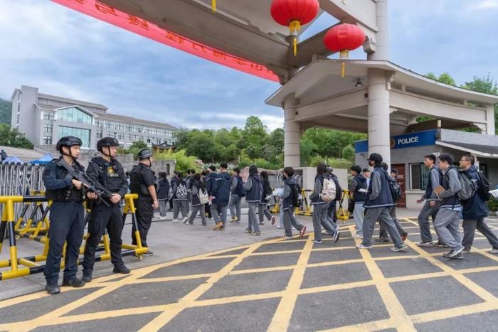 开考！加油！从丽中、丽水学院附中、二中、职高……现场传来