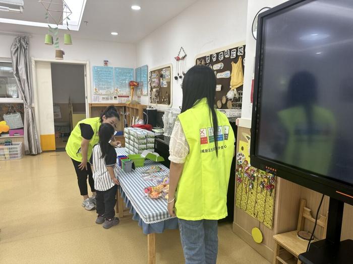 沣东新城第一幼儿园垃圾分类进校园主题宣教活动