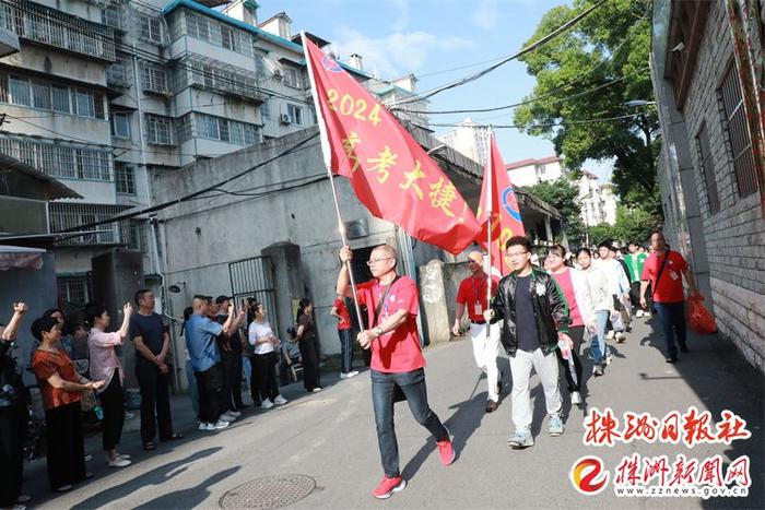 高考日，株洲市第四中学高考考点现场直击！