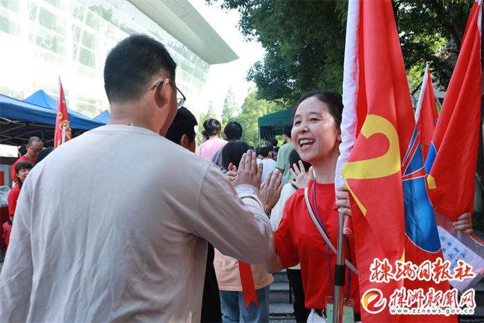 高考日，株洲市第四中学高考考点现场直击！