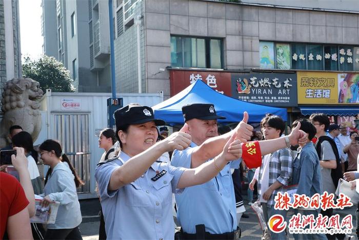 高考日，株洲市第四中学高考考点现场直击！