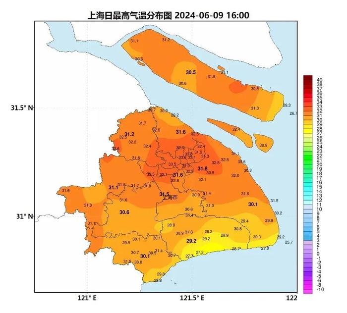 上海入梅了？官方最新回应！未来10天几乎都超30℃，仅这两天没有雨