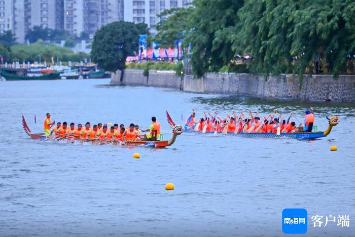 赛龙舟迎端午！澄迈县龙舟队勇夺2024“海口杯”端午龙舟邀请赛冠军