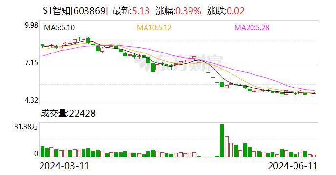 ST智知：出售重庆数潼大数据科技有限公司的100%股权