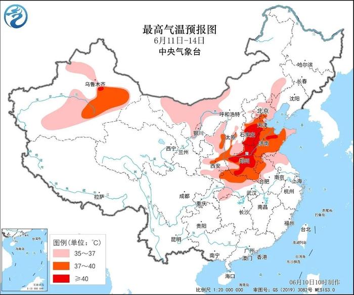 农业高温干旱风险预警！北方大范围高温持续发威