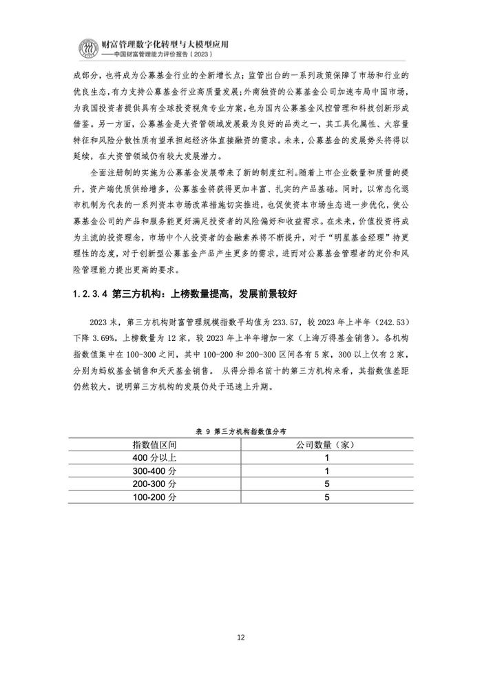 IMI：2023年中国财富管理能力评价报告