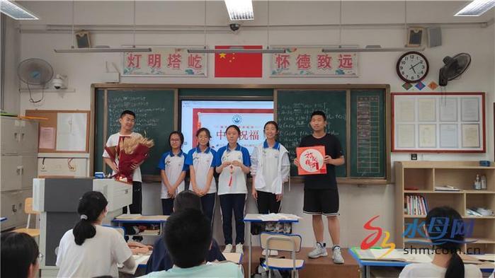 烟台港城中学开展初四年级考前教育与温情鼓励活动