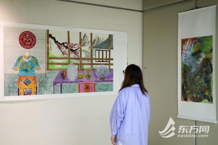 沪港水墨艺术巡展启幕，香港艺人任达华的“墨宝”也参展了