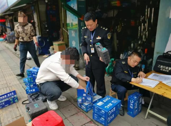 广西融水5家经营户销售侵犯注册商标专用权商品被处罚