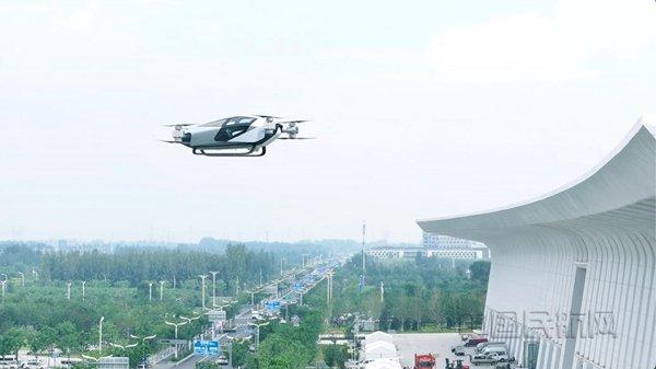 小鹏汇天首飞北京大兴国际机场临空经济区