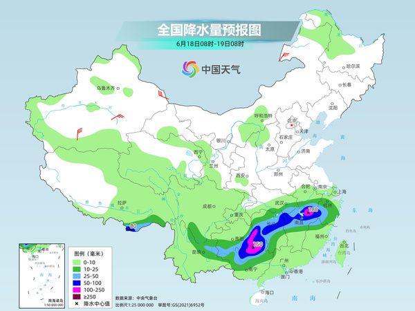 北方高温下周初再度发力 江南华南强降雨连连