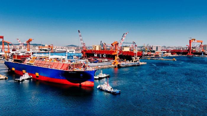 高质量发展调研行｜探访造船业“皇冠上的明珠” ：国产LNG运输船加速驶向全球