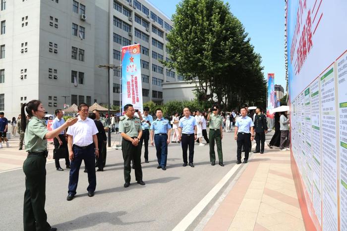 咸阳市2024年下半年征兵宣传启动仪式在陕西财经职业技术学院举办