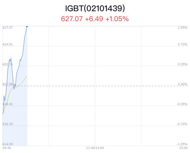 IGBT概念盘中拉升，新洁能涨6.65%