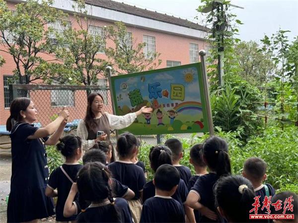 武陵区青林小学联合岩桥幸福幼稚园开展幼小衔接活动