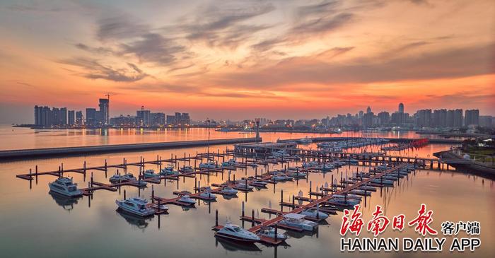 自贸港影像志⑰｜仲夏霞光醉海南-新闻中心