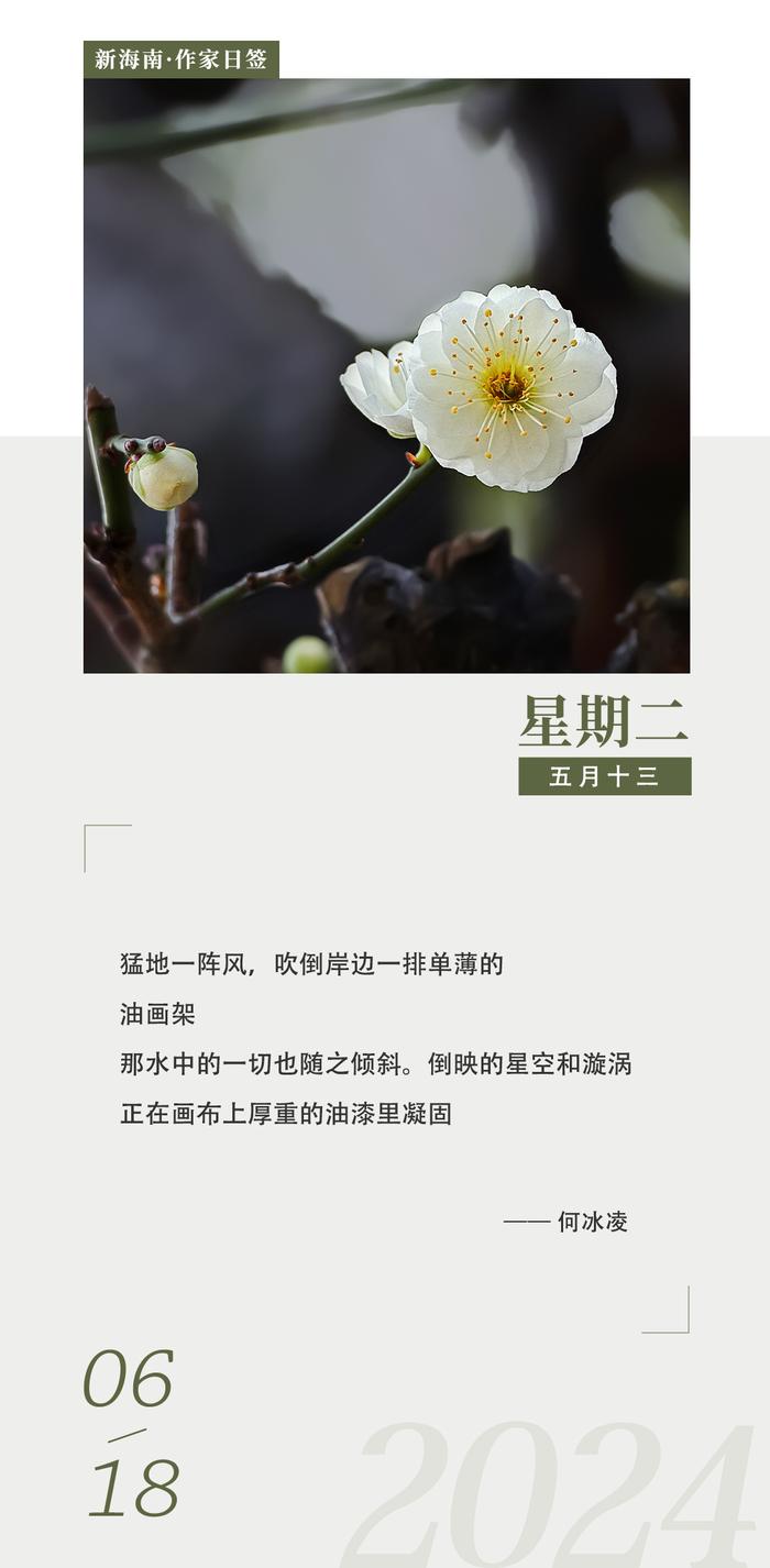 何冰凌：桃花潭诗