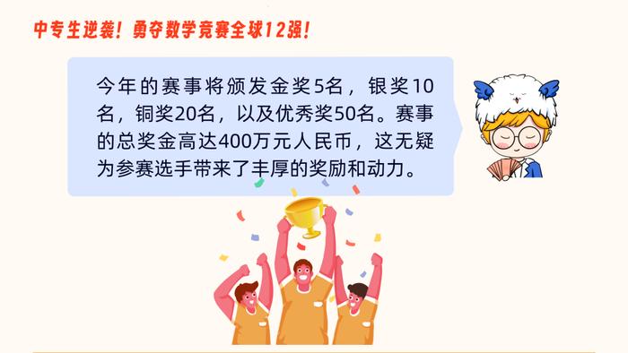 全球数学竞赛12强惊现中专生！这比赛到底啥来头？