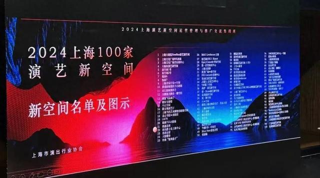 2024上海100家演艺新空间名单更新，增添这些观演好去处▸文艺新空间◂