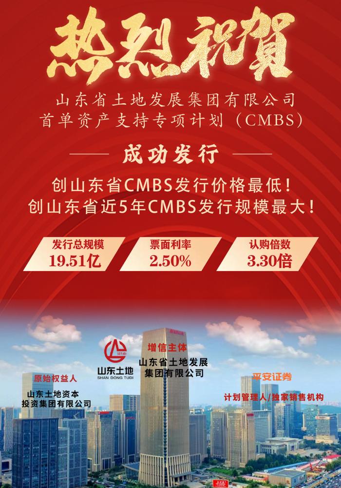 又一单CMBS成功发行，票面2.5%！