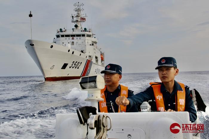 现场图公开！关注我国渔民健康，中国海警在黄岩岛附近海域进行巡诊活动