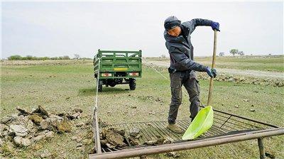 草原牛粪变身新型燃料