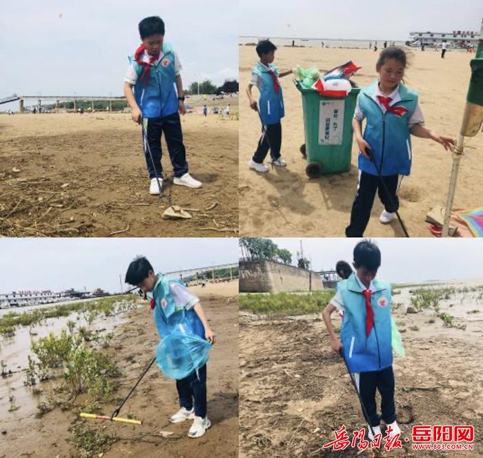 六年风雨守护 绿水青山永驻心间——岳阳楼区花板桥学校257中队守护家乡绿水青山侧记