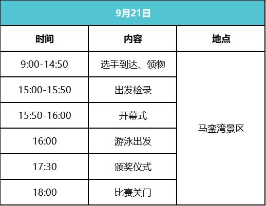 短距离畅游，长距离竞速！9月21日福建东山岛，一场痛快的海游等你来体验