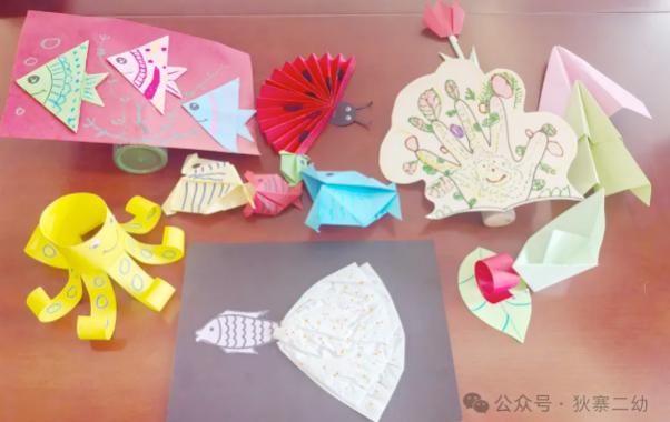 灞桥区狄寨二幼开展保育教师“创意折纸”手工制作培训