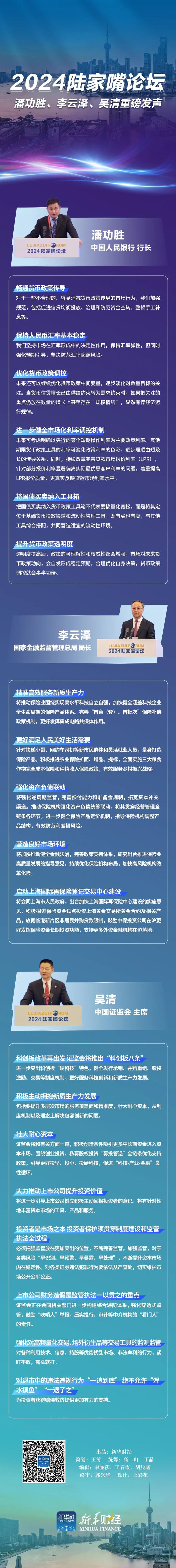 干货满满！一图读懂陆家嘴论坛上的监管要点