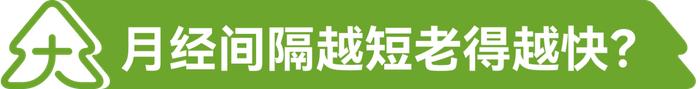 女人月经周期越短，老得越快？揭秘6个关于月经的真相！