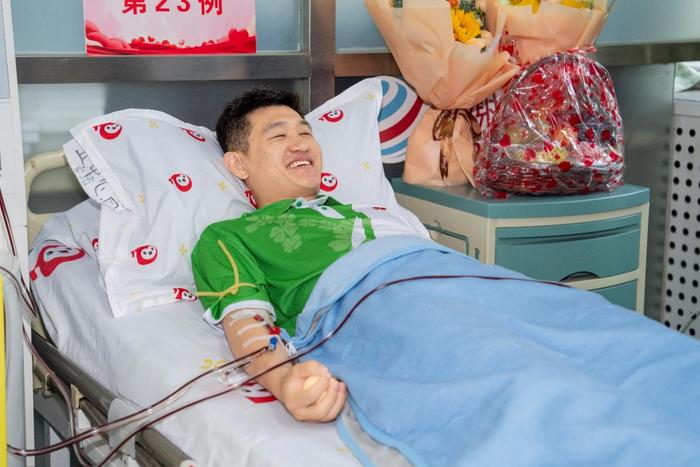 爱心点亮希望，天九共享集团员工陈桐为3岁儿童捐献造血干细胞