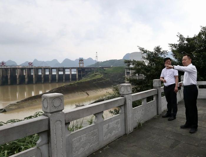 李国英检查珠江流域西江防汛工作