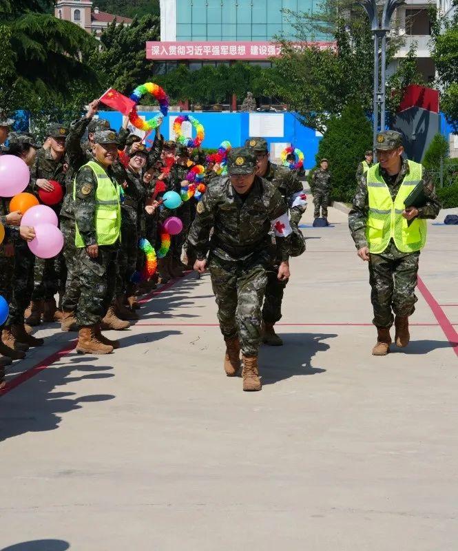 武警烟台特勤疗养中心隆重举行军事体育运动会