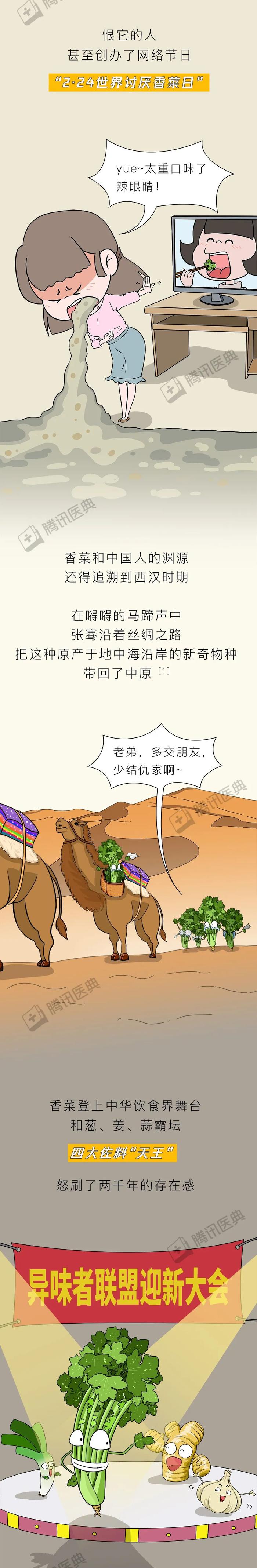 给我100万，我都不吃一口香菜