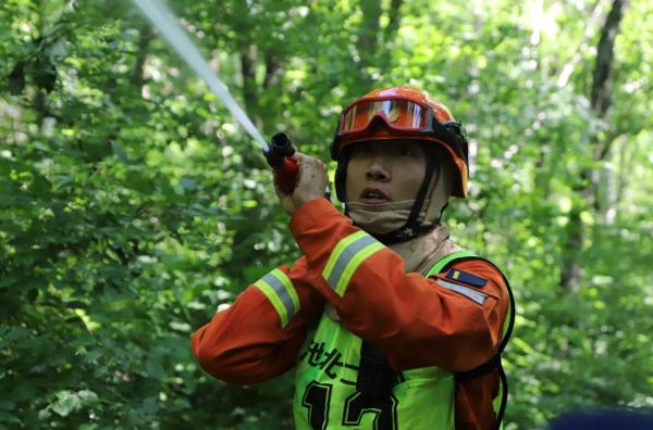 延边州森林消防支队开展第四届“火焰蓝”实战化比武竞赛