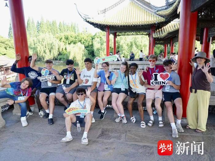 “锦绣江苏”扬州站：体验太棒了，美国高中生说：还想再来一次！