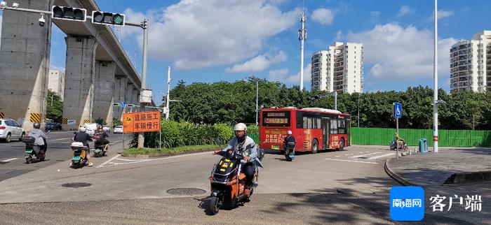 市民吐槽海口永万路改造慢封闭久 回应：预计10月底完成建设