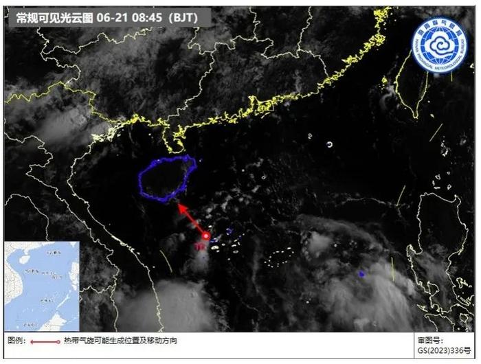 热带气旋或将生成！三亚有强风雨天气→