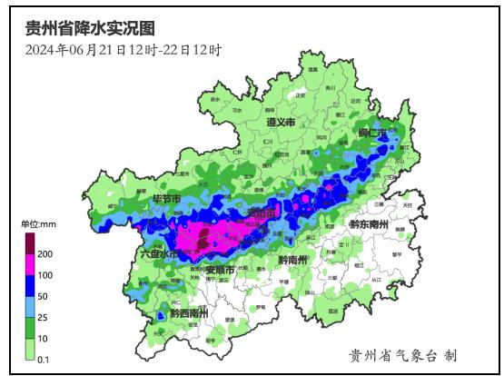 贵州强降雨持续 需警惕防范次生灾害